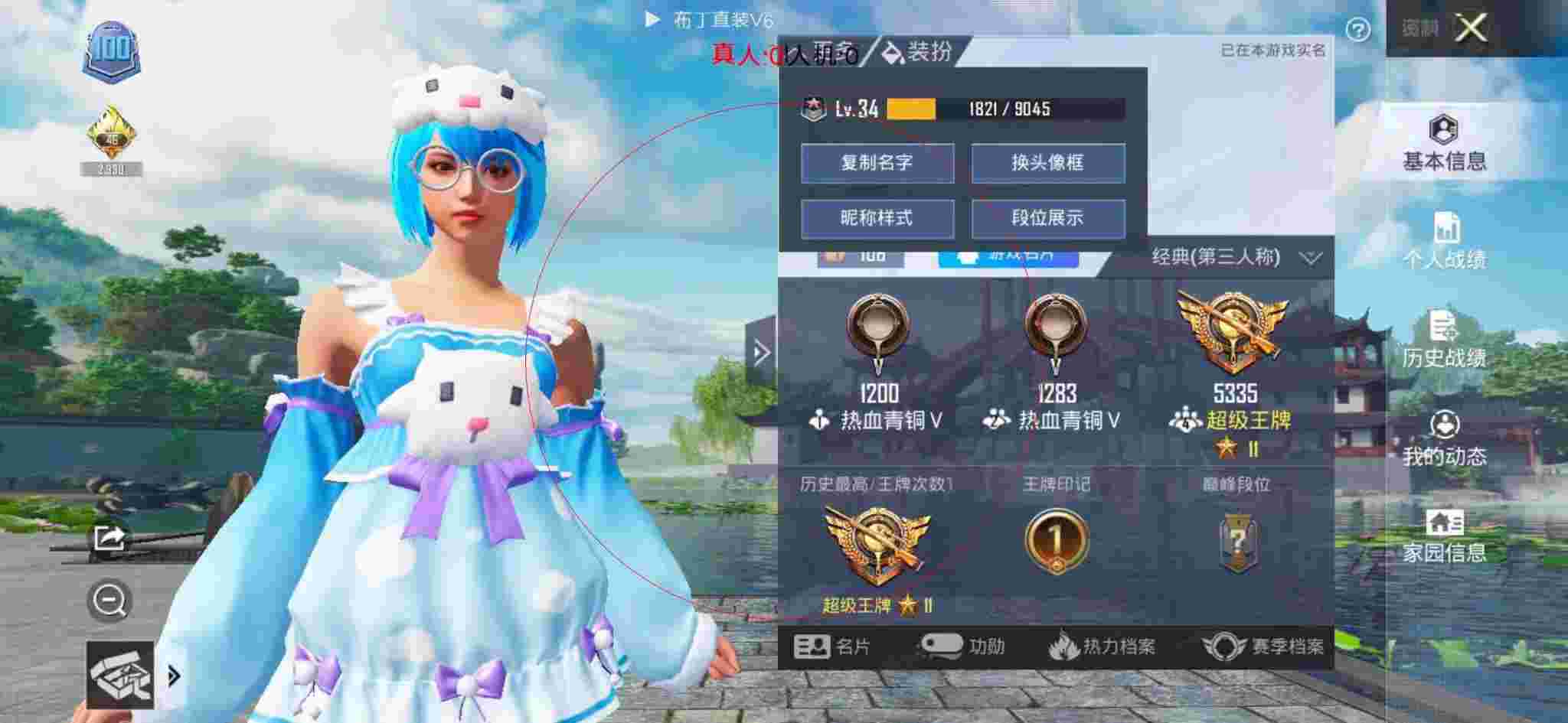 和平精英布丁直装透视 - 和平精英挂件图片大全可爱辅助预览图